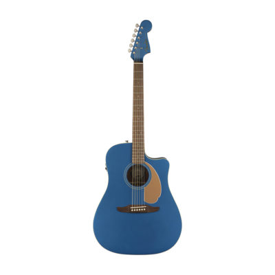 Fender Guitare Acoustique - California Redondo Player - Bleu Belmont