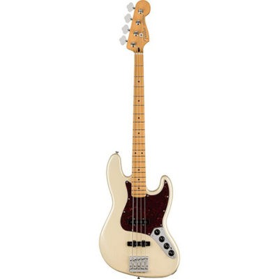 FENDER Guitare Basse PLAYER PLUS JAZZ BASS Olympic Pearl