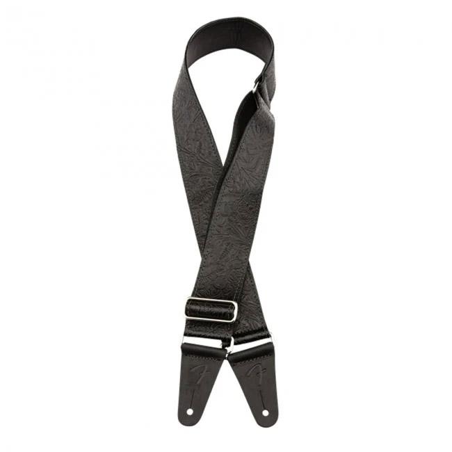Fender_0996970006_Fender_Sangle_cuir_Tooled_Leather_Black_2_pouces_Accessoires_Guitare_1_
